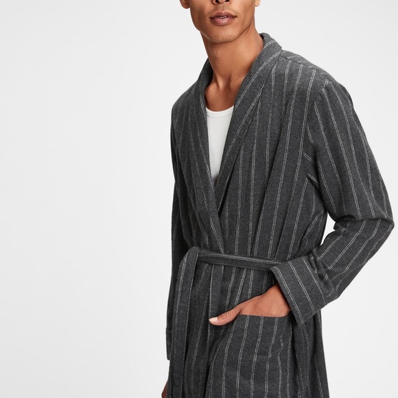 Men’s Kimono Style Robe - Picture 2 of 3